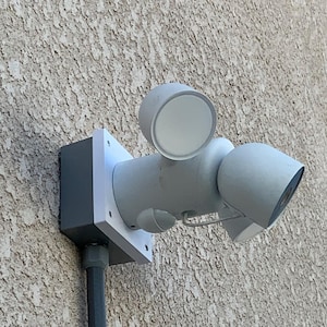 Nest-schijnwerper, dubbele montagedoos, montagedoos