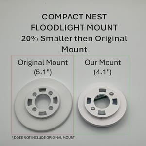 COMPACT Custom Nest Floodlight Camera Complete Mount Kit