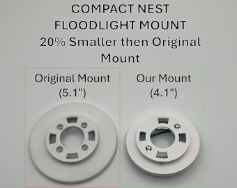 COMPACT Custom Nest Floodlight Camera Complete Mount Kit