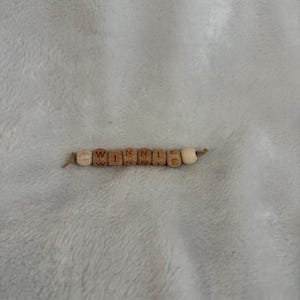 Jouet à mâcher prénom personnalisé