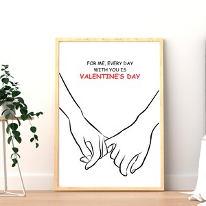 Romantic Couple Prints | Valentine's Day Gift | Bedroom Wall Art | Wedding Anniversary Decor