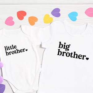 Big Brother Shirt, Little Brother Shirt, Cute Announcement Big Brother Toddler Shirt, Big Brother Gift, New Big Brother Gift, Sibling Shirts