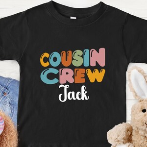 Shirt neef crew, custom bijpassende outfits neef, bijpassende outfits neef, familiereünie shirt, vakantie neefje trip Tees, retro neef crew kindershirt, neef T-shirt