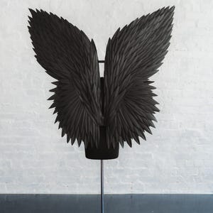 Black angel wings costume, Demon wings, Wings costume for adult, Cosplay costume