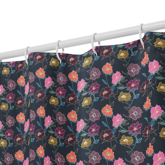 Rose Flower Shower Curtain