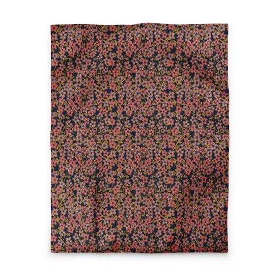 Floral Duvet Cover / Colorful Lil Daisies