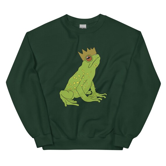Frog Prince / King Frog Unisex Sweatshirt