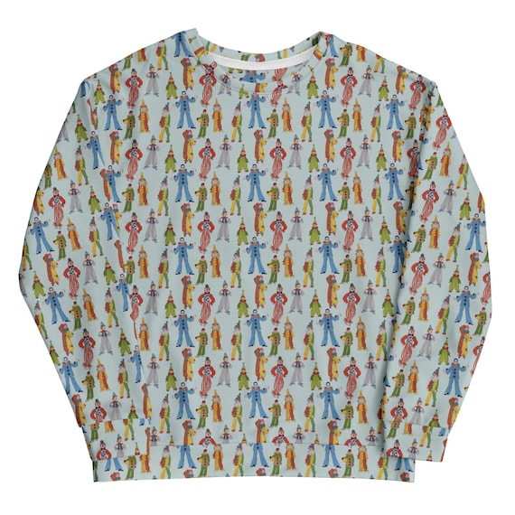 Vintage Clown Unisex  Crewneck Sweatshirt
