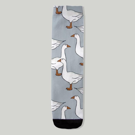 Goose Crew Socks By Jrouxart