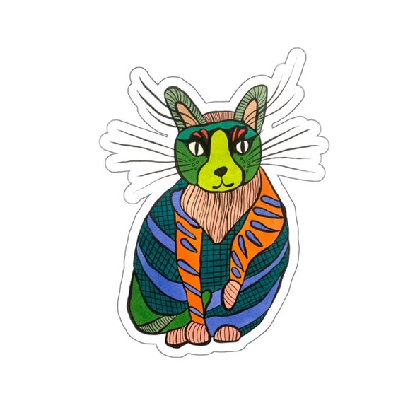 Calabash the Cat Sticker - Puurfectly Adorable