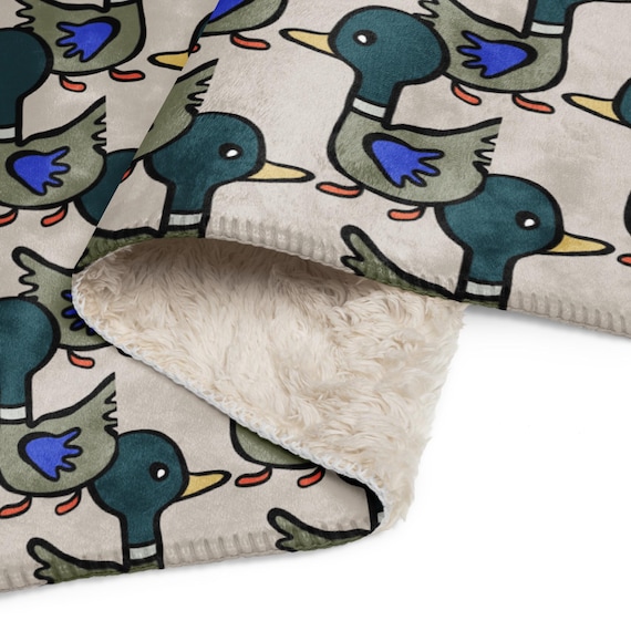 Duck Blanket : Soft Sherpa blanket