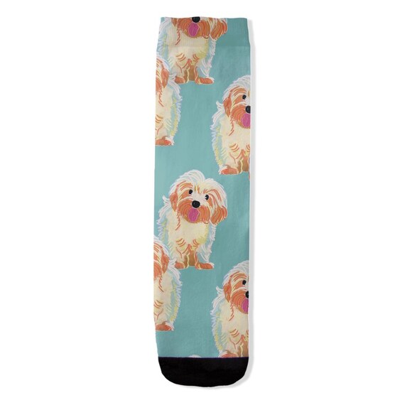 Cute Pet Dog Socks / Shitzu Puppy Socks
