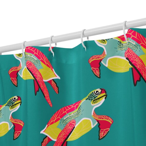 Sea Turtle Shower Curtain