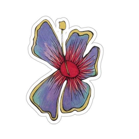 Tropical Flower Sticker