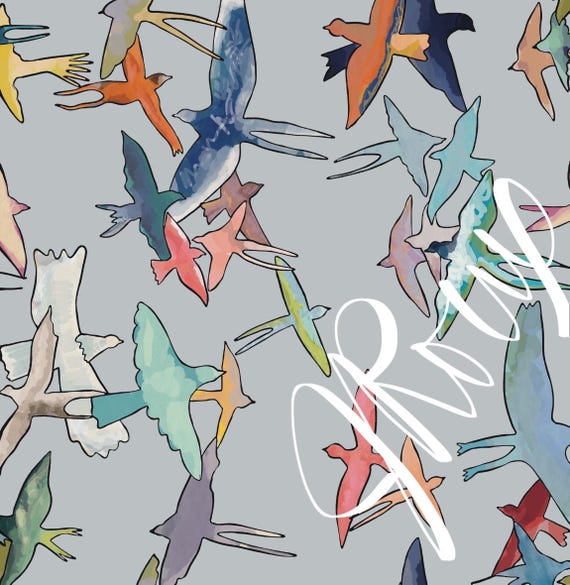 Birds Duvet Cover / Matisse Style Bird Bedding