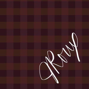 Plaid Duvet Cover,  Rust Red Comforter Cover