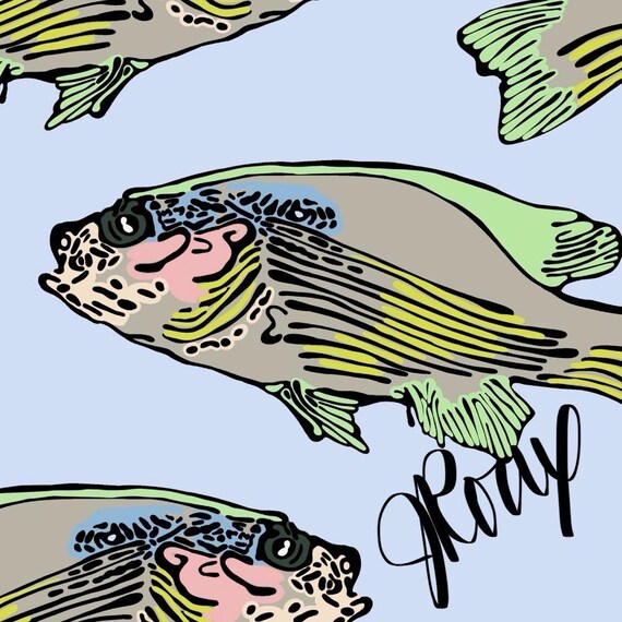 Fish Duvet cover