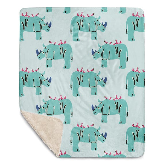 Blue Rhino Blanket / Cozy Sherpa blanket