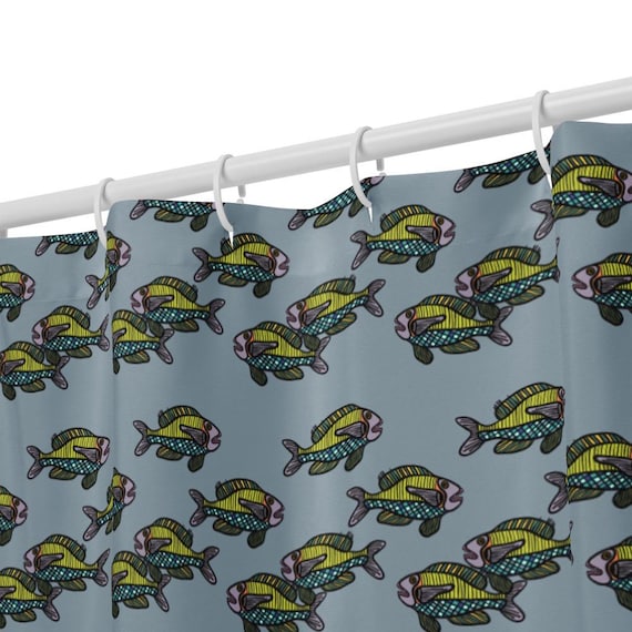 Fun Fish Shower Curtain