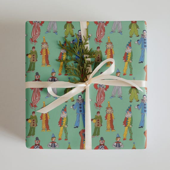 Clown Wrapping paper sheets