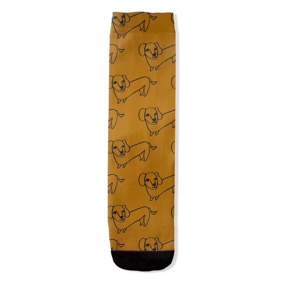 Dachshund Dog Socks, Novelty, Animal Socks