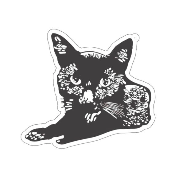 Custom Pet Portrait Sticker, Personalized Animal Decal, Glossy Finish