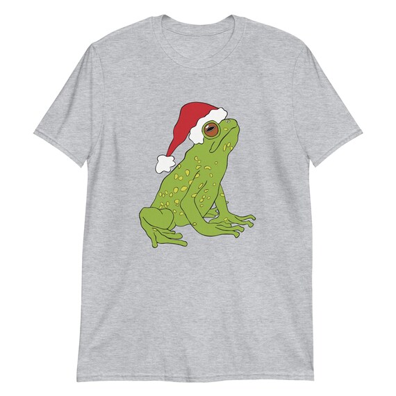 Christmas Frog Short-Sleeve Unisex T-Shirt