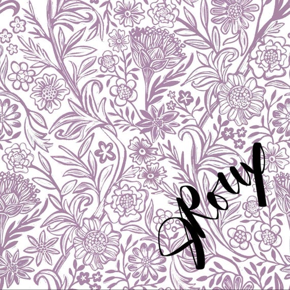 Floral Lavender Duvet cover