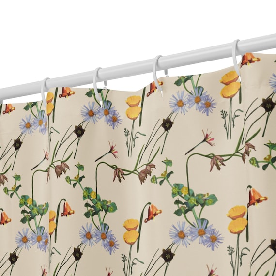Gentle Wildflowers Shower Curtain