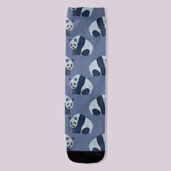 Panda Bear Socks By Jrouxart