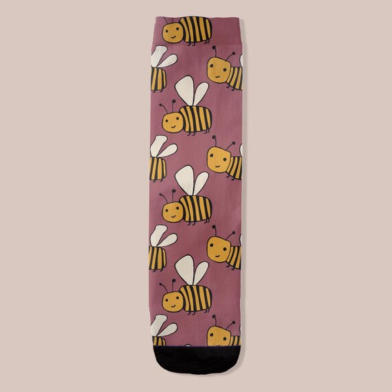 Bumblebee Socks By Jrouxart