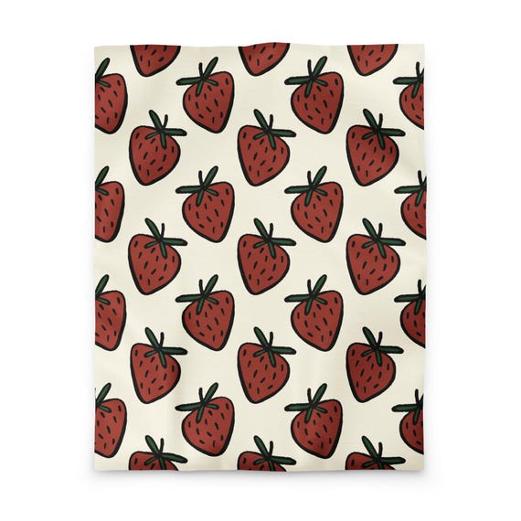 Strawberry Duvet Cover