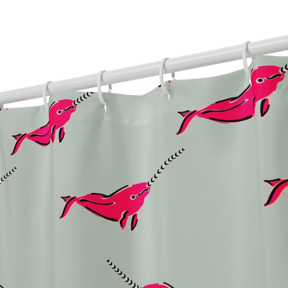 Narwhal Shower Curtain