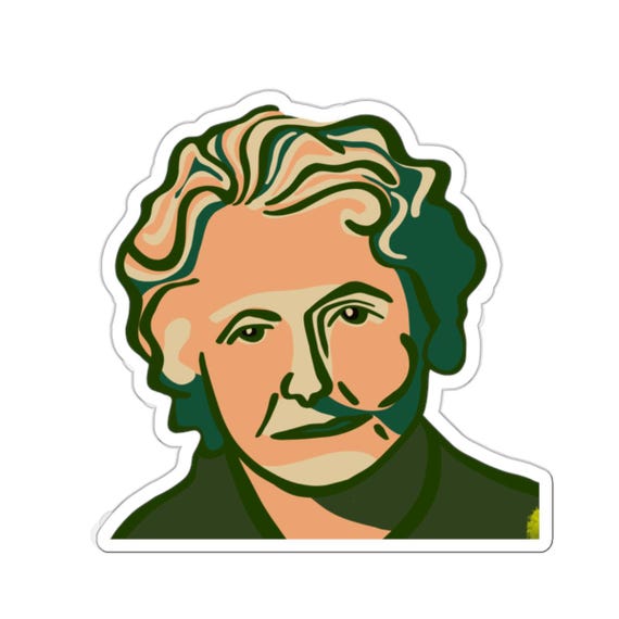 Maria Montessori Sticker