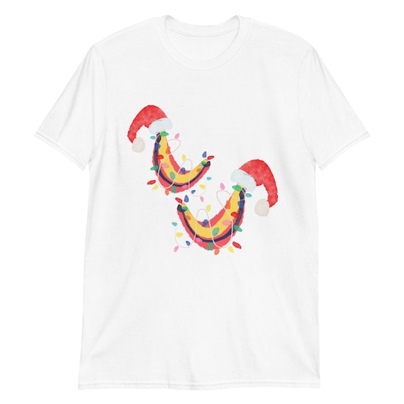 Christmas Bananas T-Shirt: Unisex Fun Banana Shirt