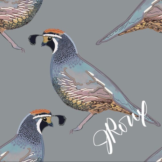 Quail Duvet cover