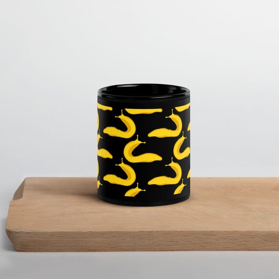 Banana Slug Mug, Funny Animal Coffee Mug, Cute Quirky Gift, Novelty Kitchen Decor