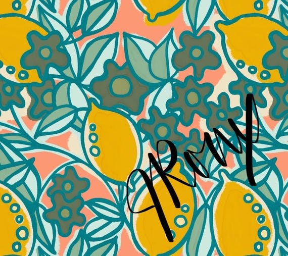 Lemon Duvet Cover: Fresh Fruit Microfiber Bedding Set