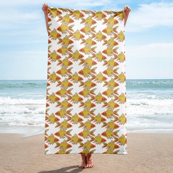 Fancy Goldfish Beach Towel