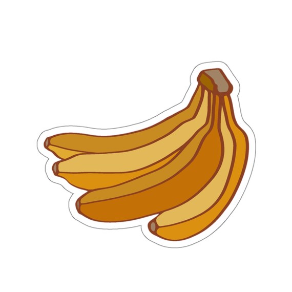 Yellow Bananas Sticker / Cheeky Banana Sticker