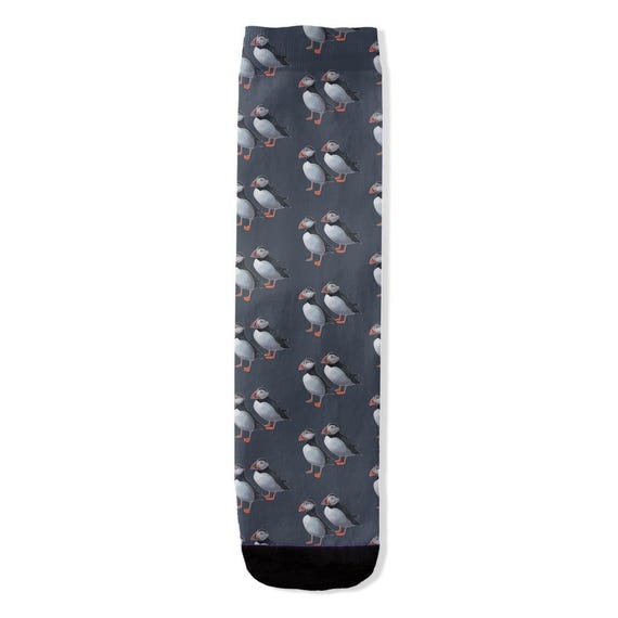 Puffin Socks by Jrouxart