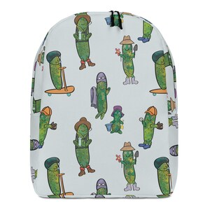 Sac à dos aux cornichons / Fun Pickle People faisant des sports d'été