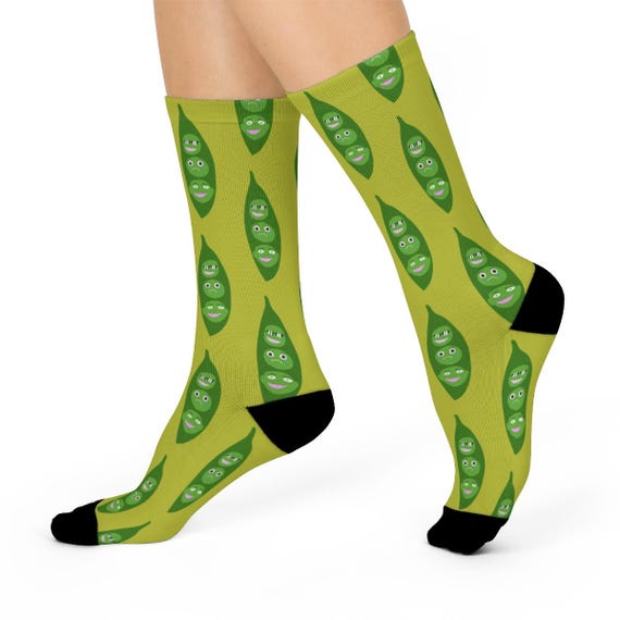 Three Peas In A Pod // Cushioned Crew Socks