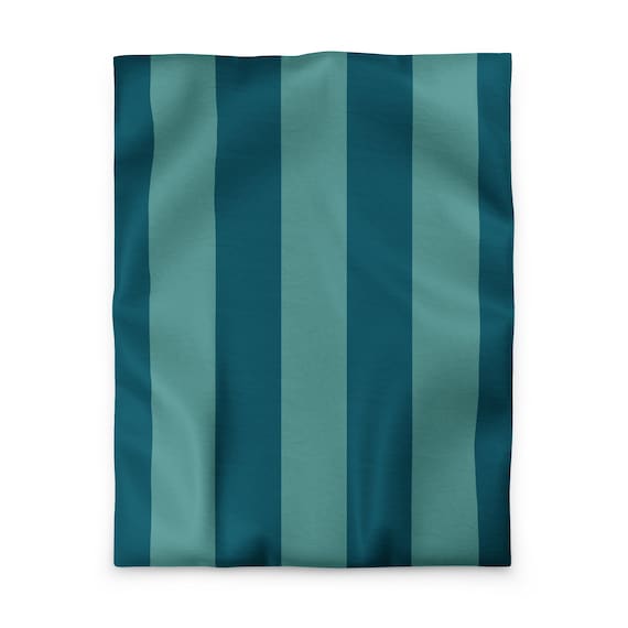 Lagoon Stripe Duvet Cover