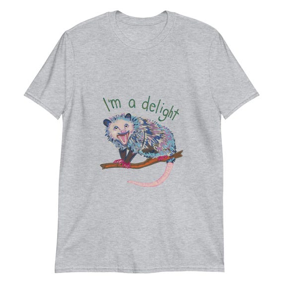 Fiesty Opossum Short-Sleeve Unisex T-Shirt