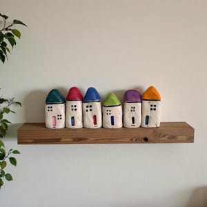 Handmade Ceramic Mini Houses: Stoneware Oldy Village