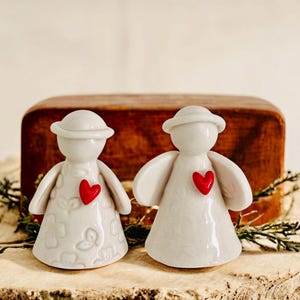 Ceramic Angels Porcelain Angels Home Decor Easter Gift Birthday Gift