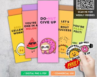 Funny Affirmation Quote Bookmark, Fun and Whimsical Bookmark, DIY Bookmarks PNG PDF Designs, Booklovers Gift, Bookmark Print and Ideas