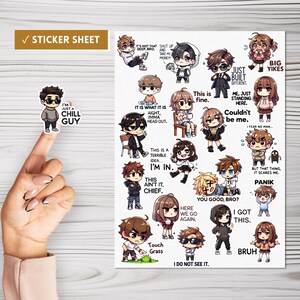 Relatable Expression And Reaction Stickers