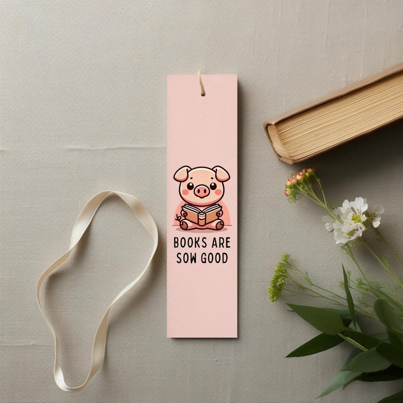 Animal Pun Quote Bookmark